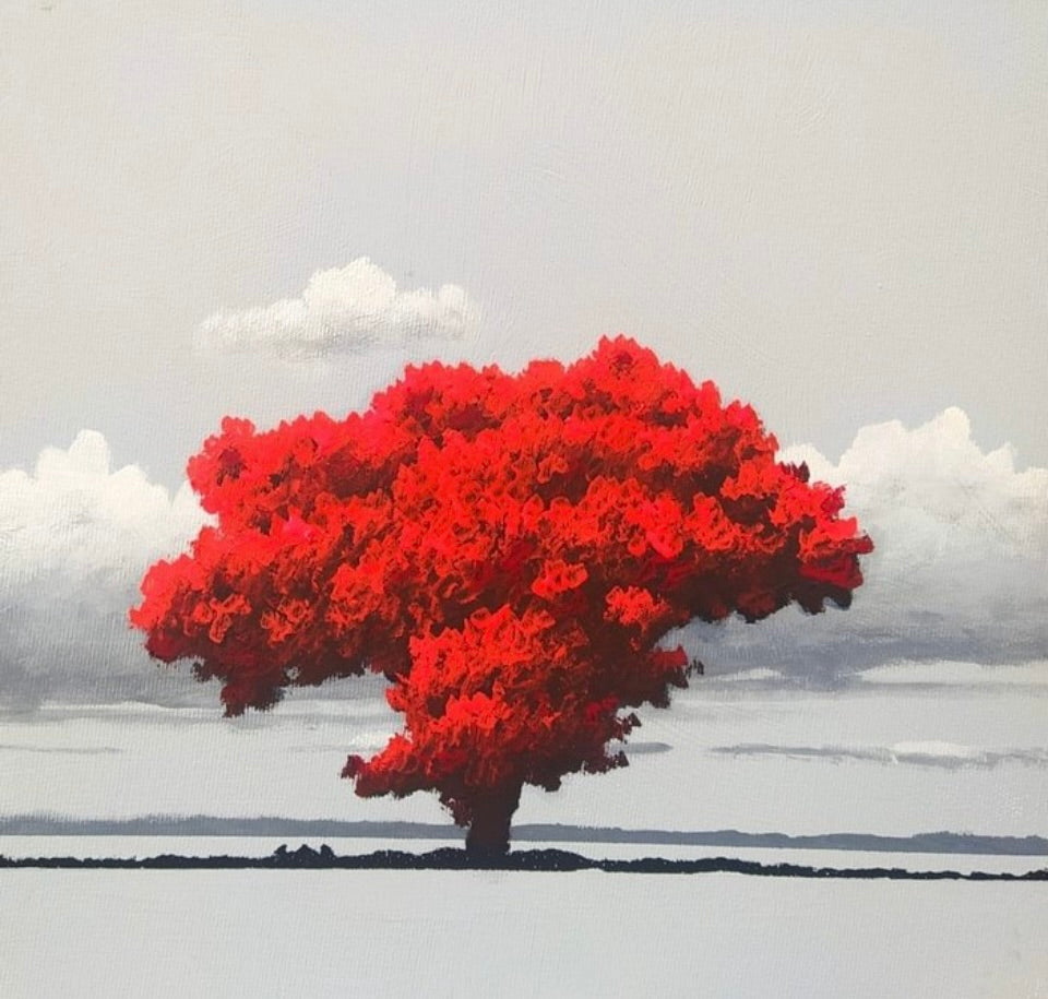 Albero rosso