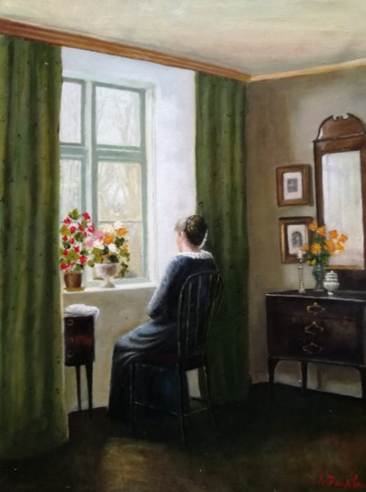 Da Carl Vilhelm Holsøe - Dama alla finestra