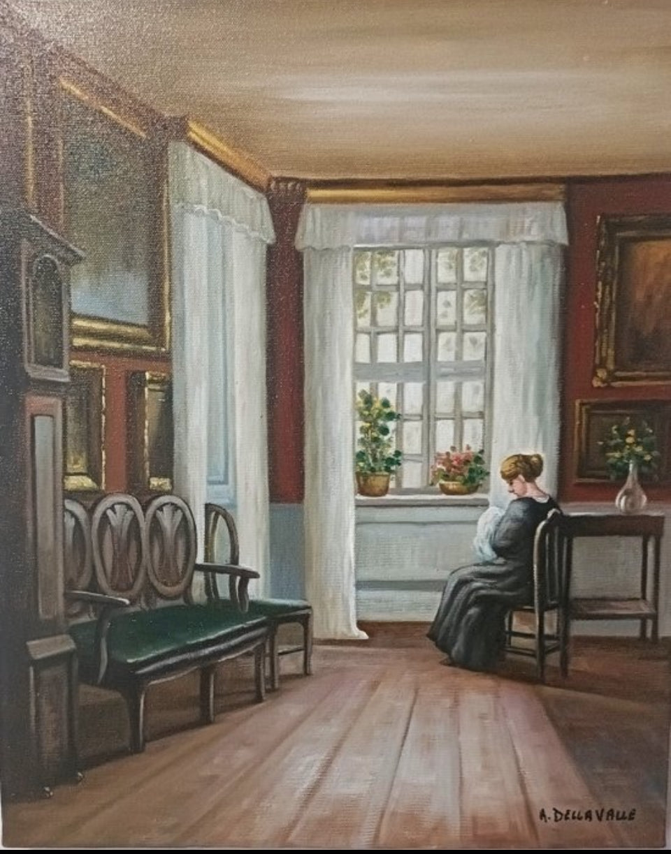 Da Carl Vilhelm Holsøe - Donna alla finestra