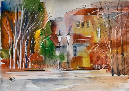 Haus und Wald