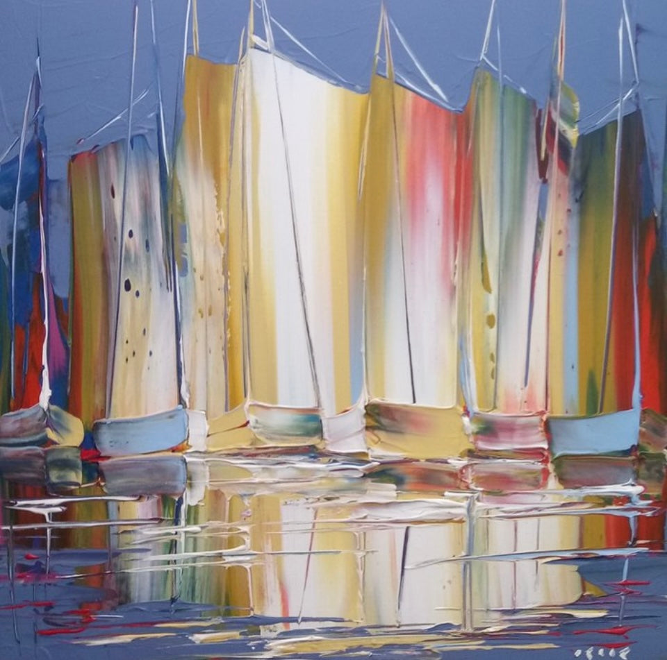 Voiles au soleil