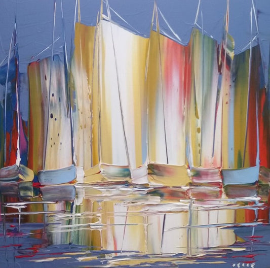 Voiles au soleil